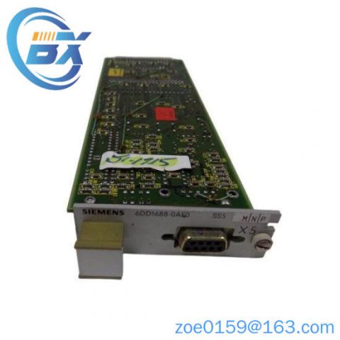 SIEMENS 6DD1688-0AE0: Precision Communication Submodule for Industrial Automation